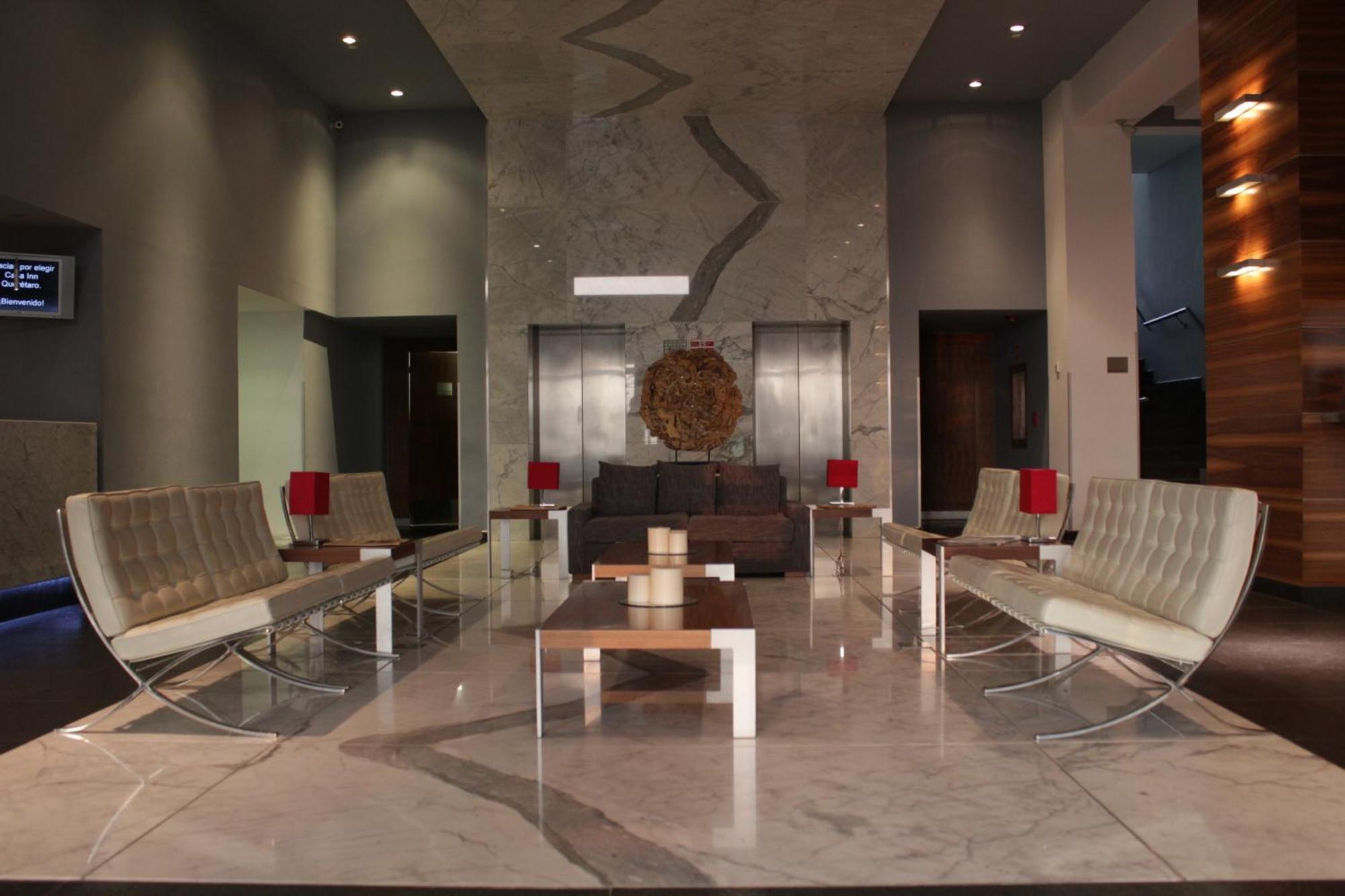 Casa Inn Premium Hotel Queretaro Miranda Buitenkant foto Lobby
